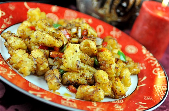 Salt & Pepper Squid - Phoenix Pan Asian Cuisine 