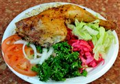 Quarter Chicken Platter   $