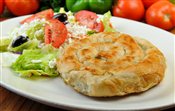 Spanakopito with Greek Salad   $6.99
