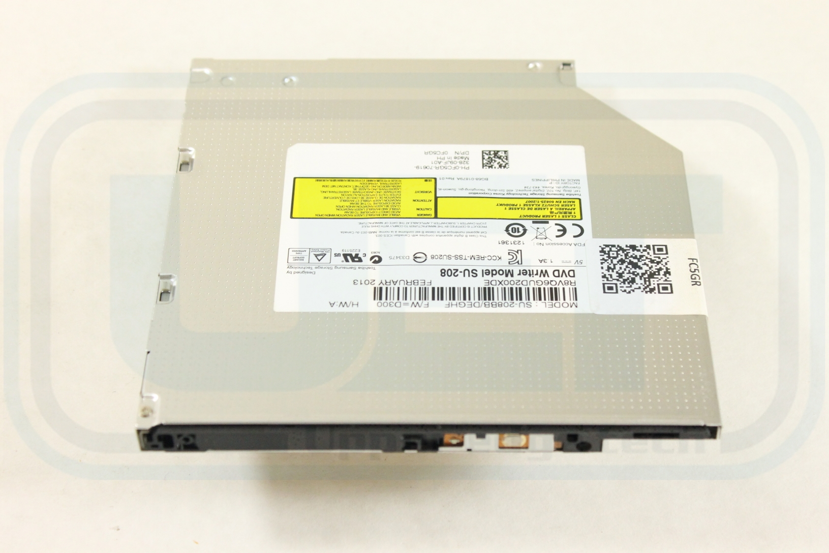 Dell Latitude E6430 SATA DVDRW Drive FC5GR SU208BB/DEGHF Tested