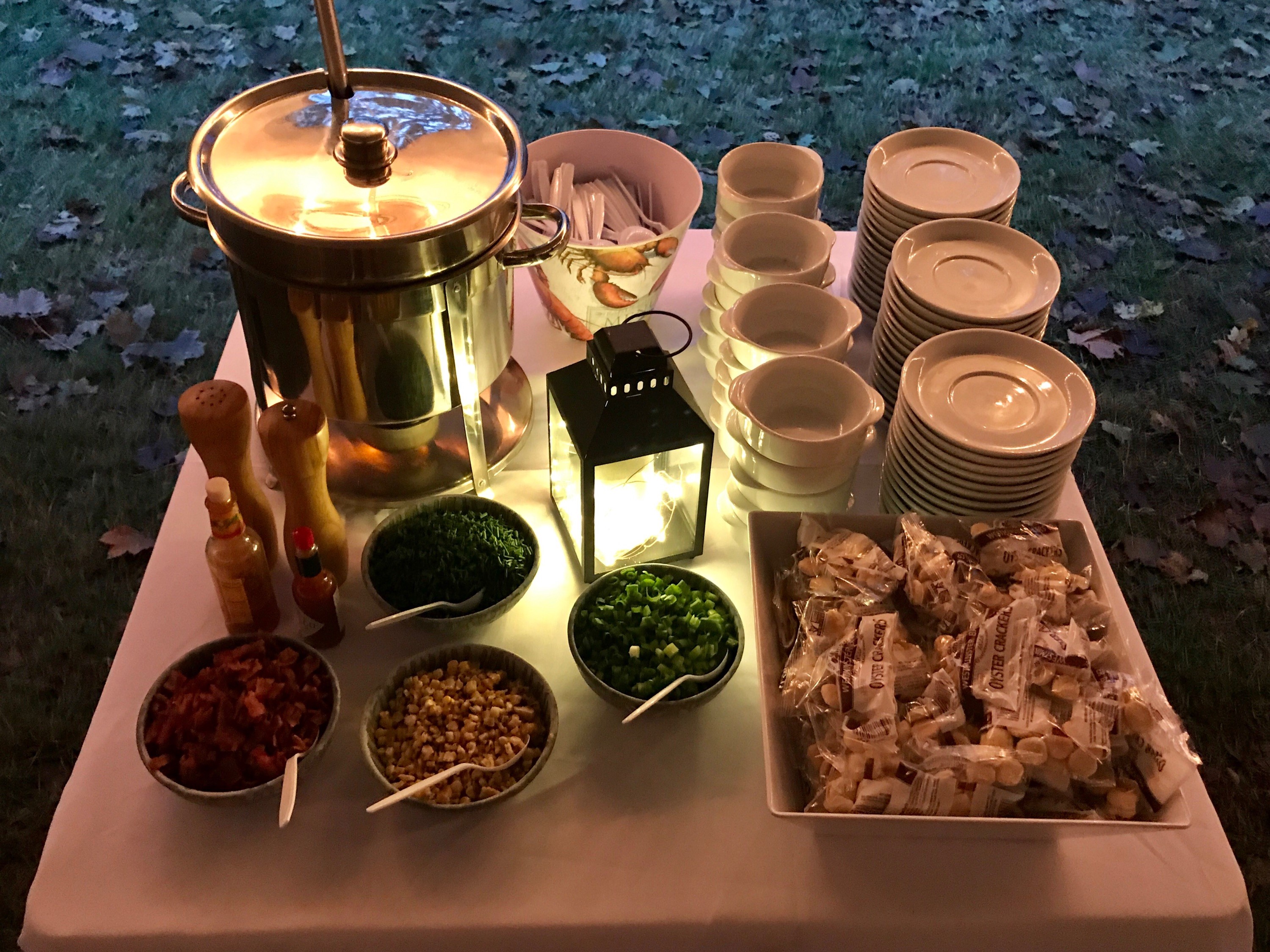 Clambakes & Pricing Backside Bakes