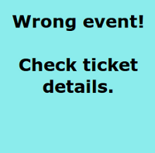 Scan result: Wrong event message