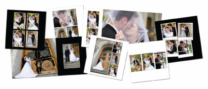 photo album design and layout