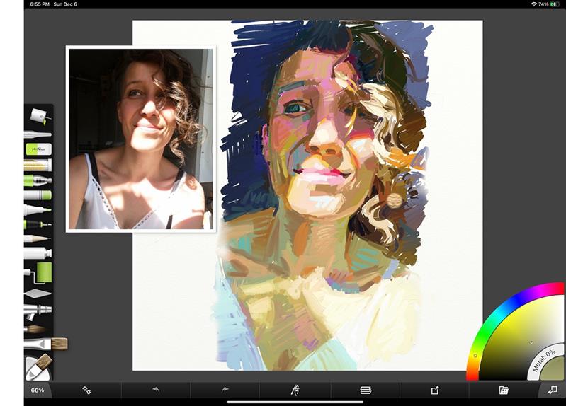 Daily Paintworks ArtByte Fine Art Tutorial A Few Art Apps, Reviewed