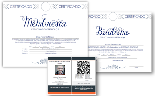 certificado de presentacion de ninos cristianos