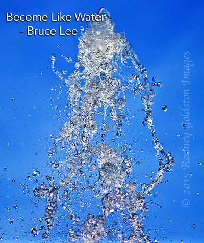 bruce lee quote be like water