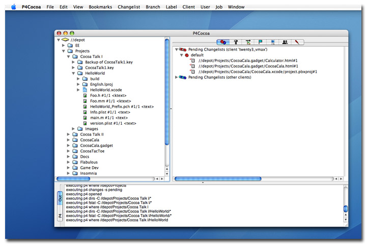 P4Cocoa Screenshot 1