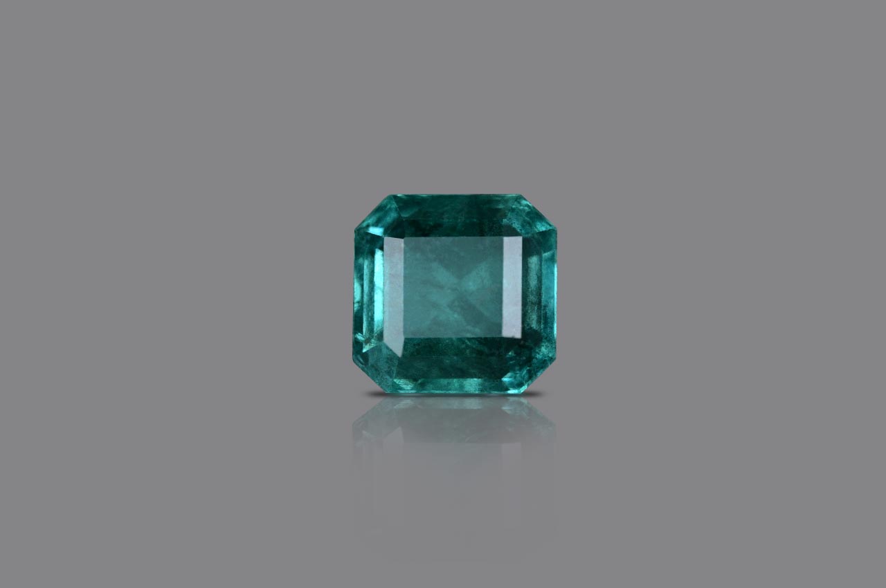 Émeraude Naturelle Non Chauffée 2,24 Carats - Zambie, Neuf Avec étiquette