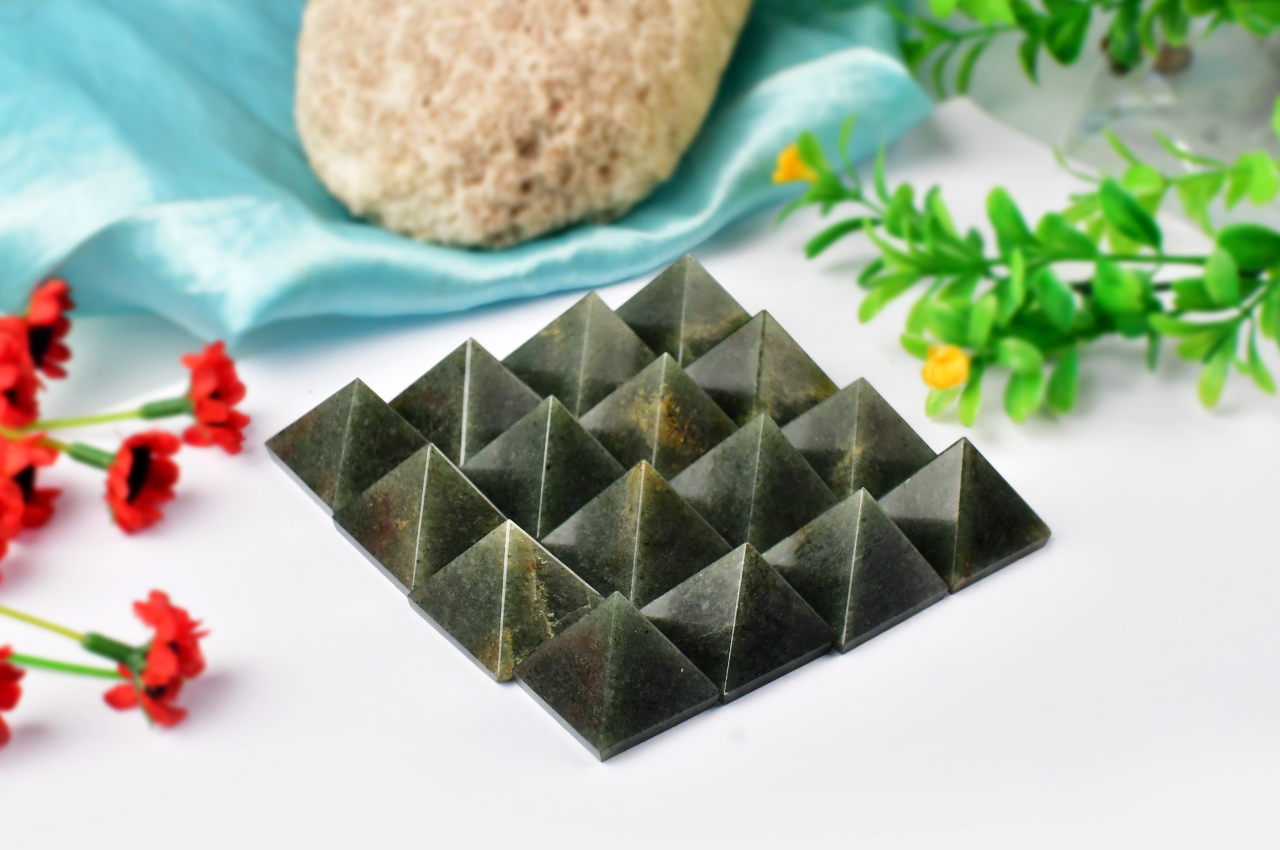 Green Jade Pyramid Rudra Centre