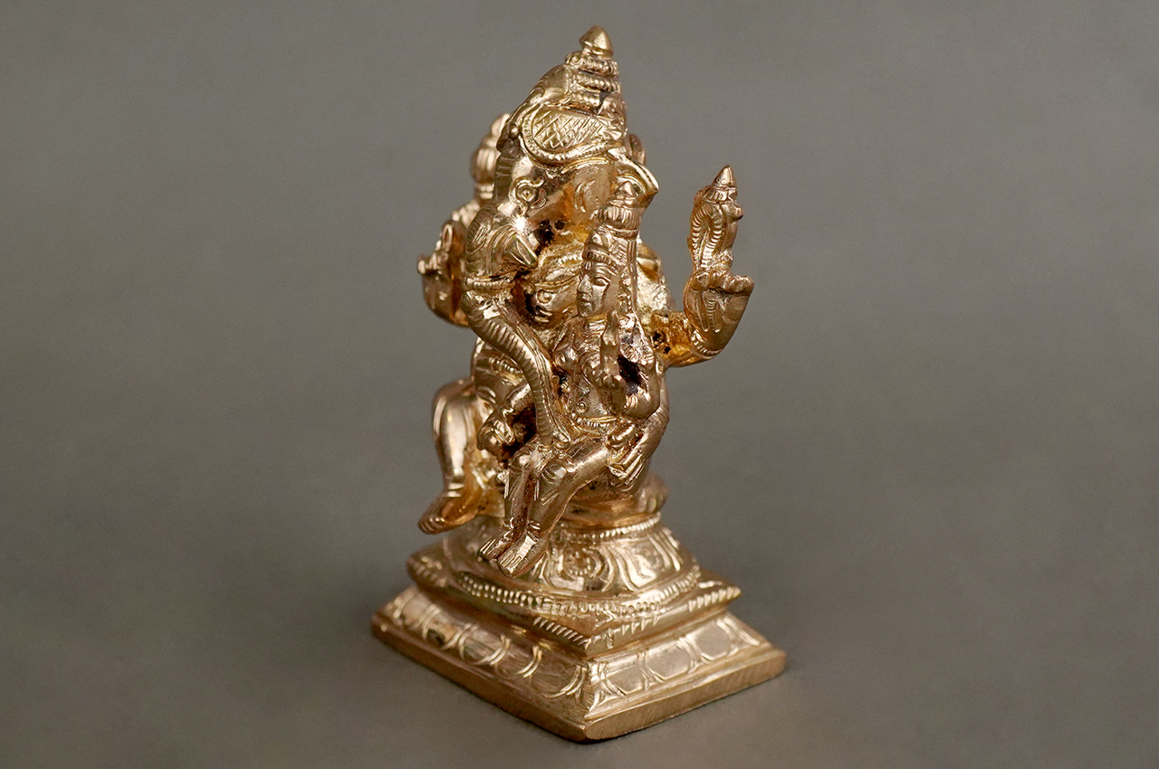 Uchishta Ganapathi Bronze Idol Rudra Centre
