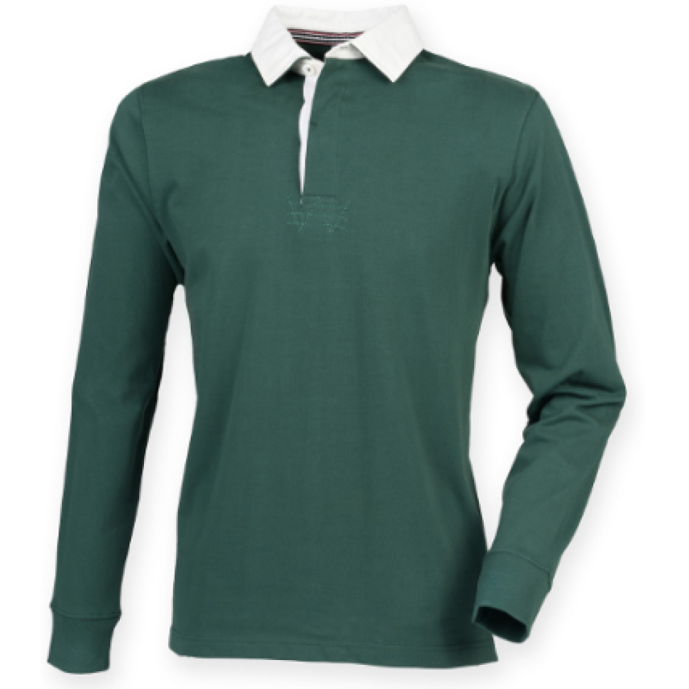 Rugby shirt   bottle green