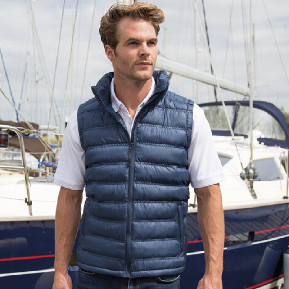 Mens gilet   squared