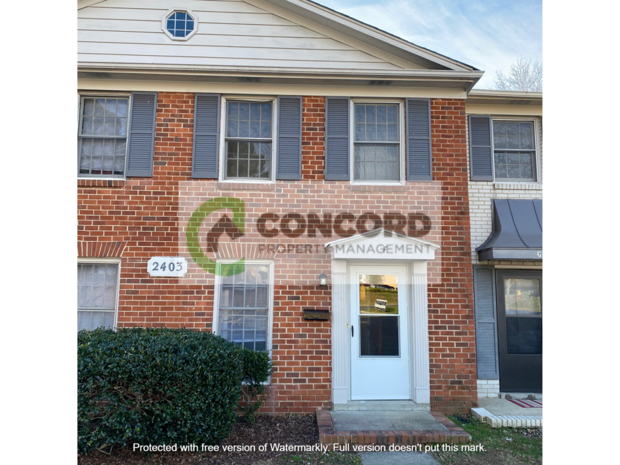 2403 Vanstory St. Apt.F, Greensboro, NC 27407 Concord Management