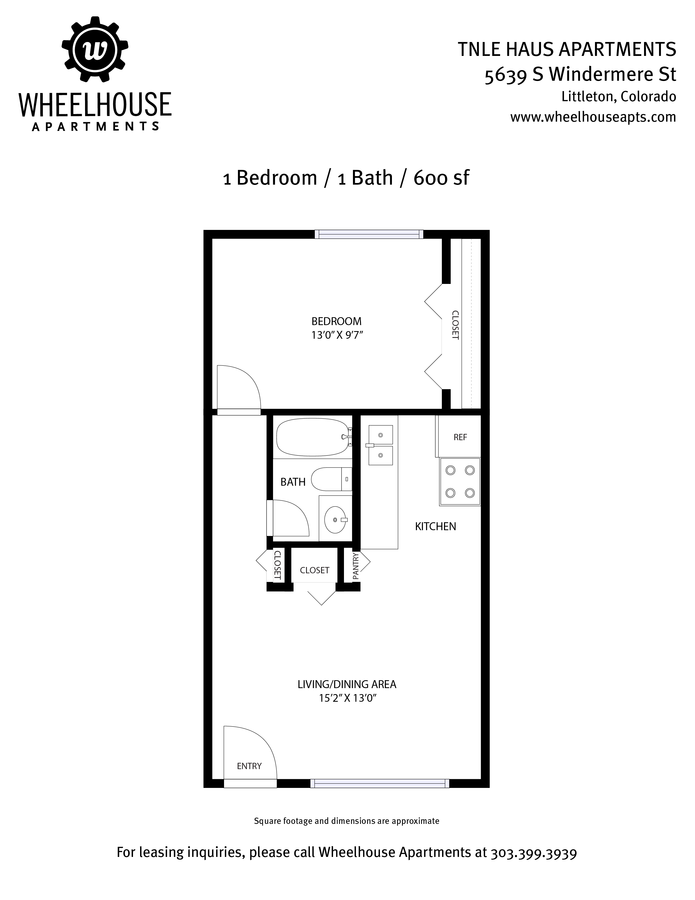 5639 S. Windermere St. 205, Littleton, CO 80120 Boutique Apts