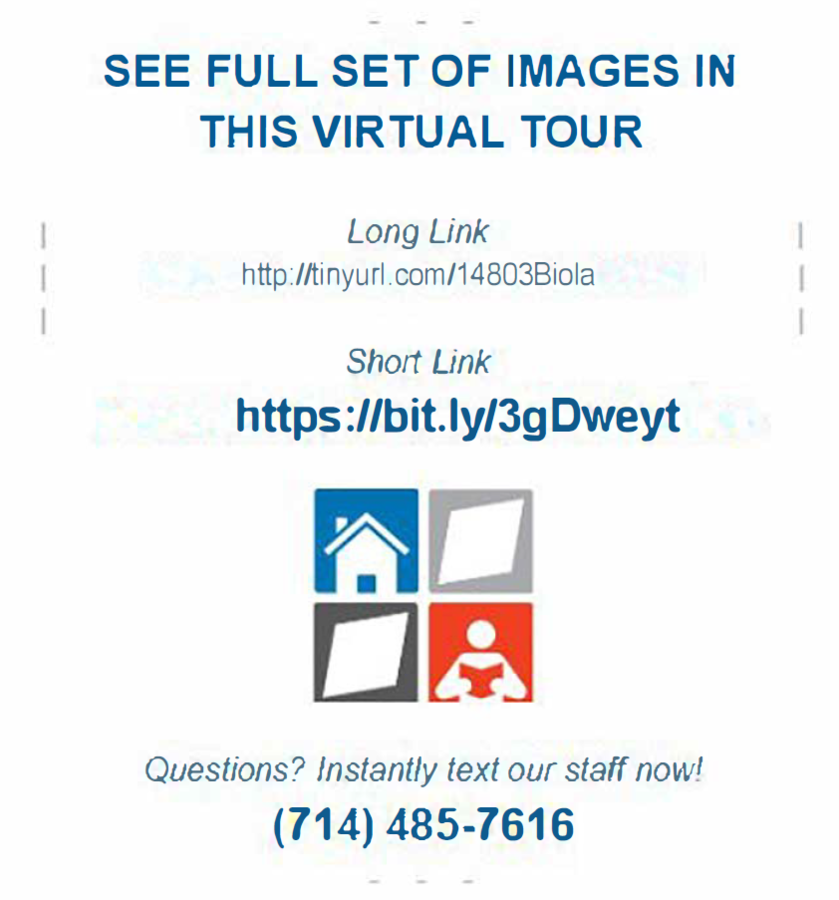 14803 Biola Avenue, La Mirada, CA 90638 Tour Our Homes Today!