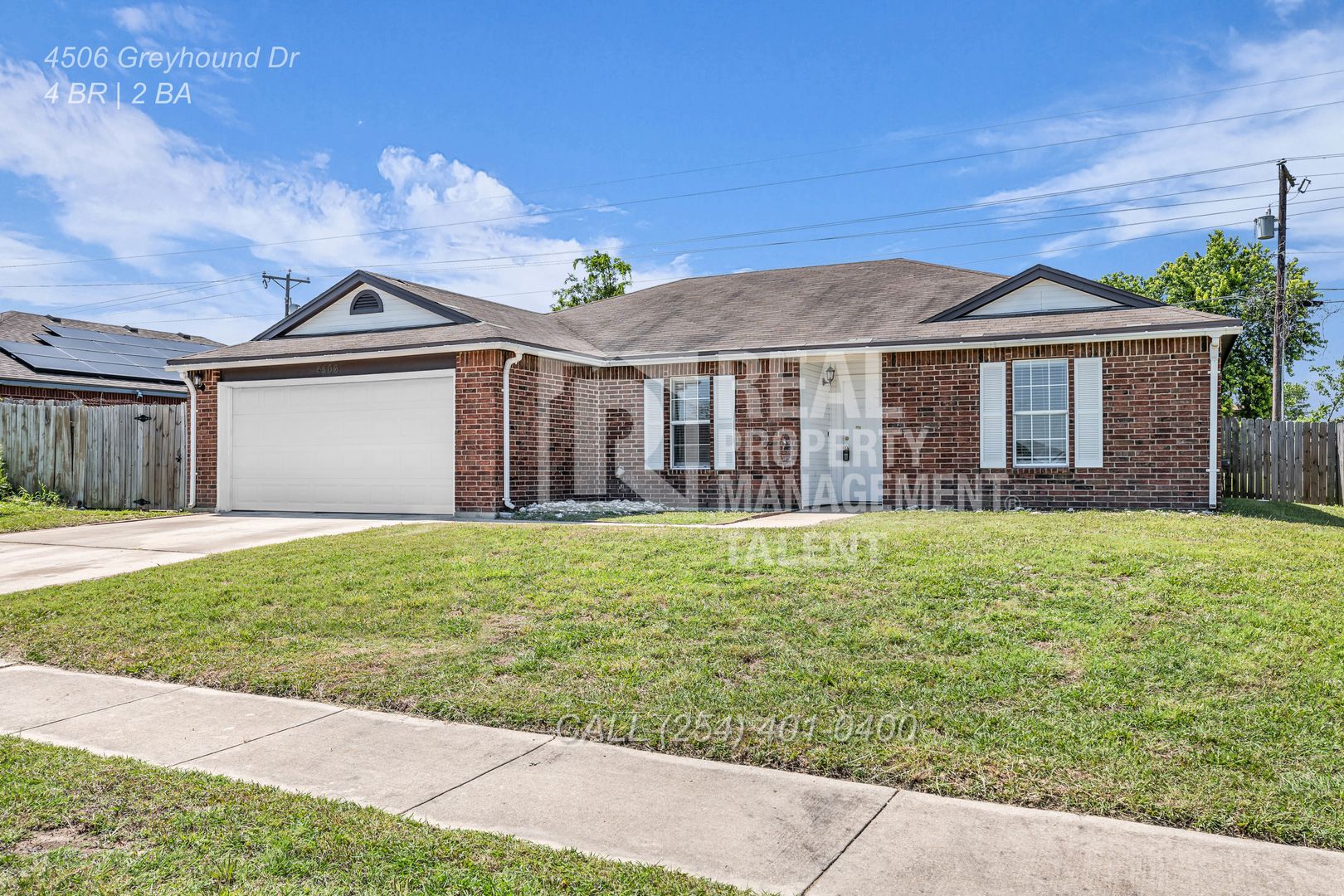 Killeen House: 4506 Greyhound Dr
