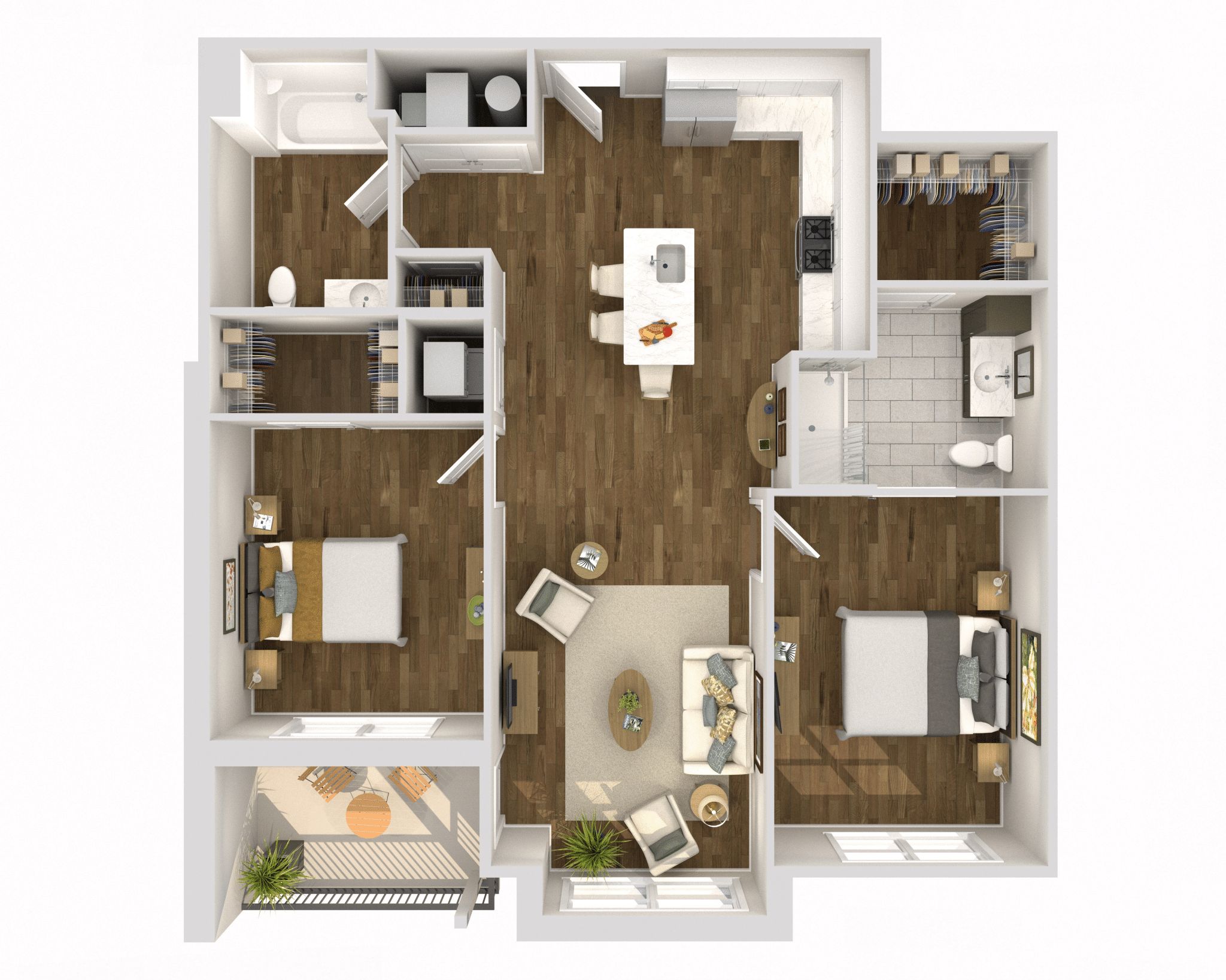 Bordentown Apartment: 6500 K Johnson Blvd