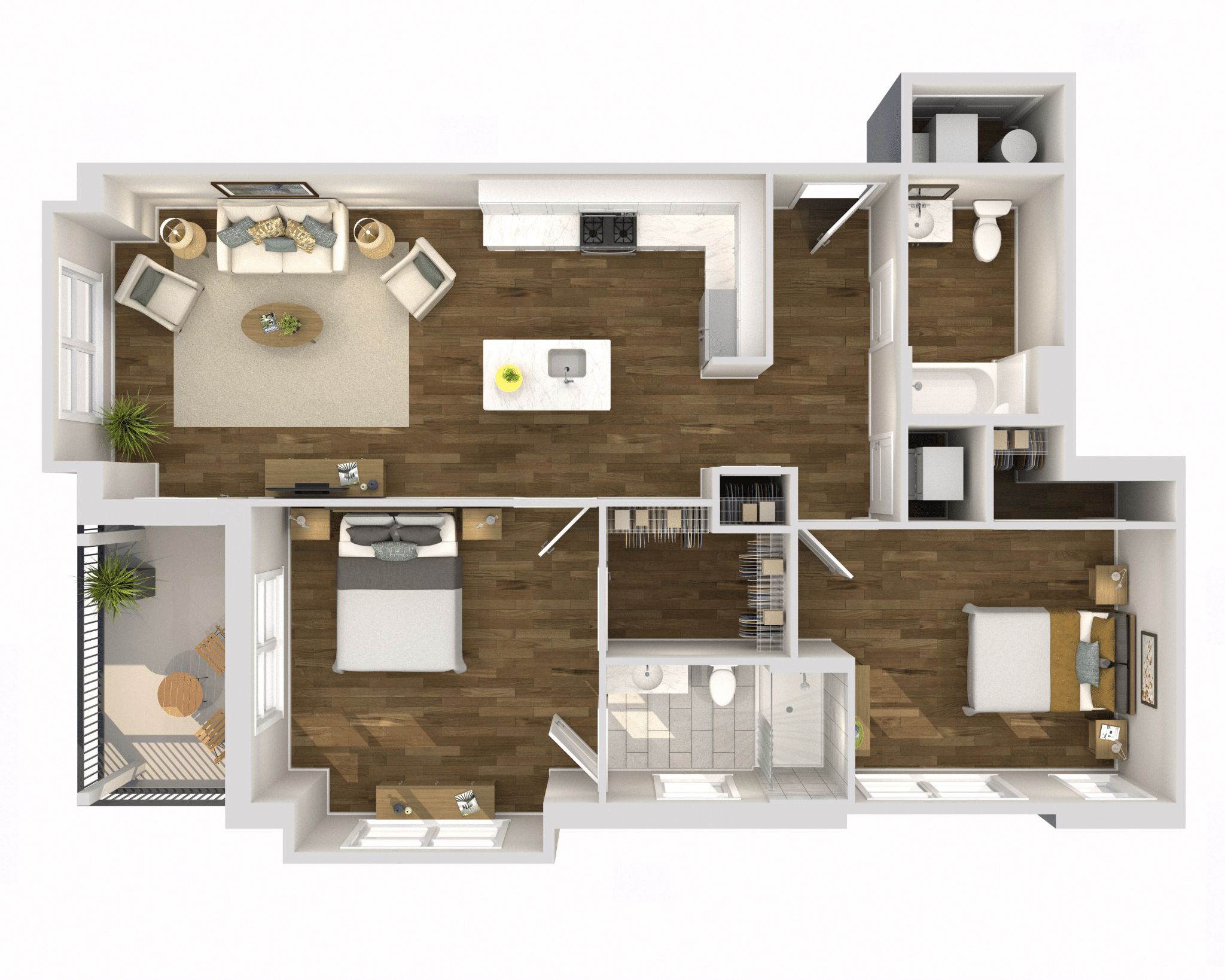 Bordentown Apartment: 6500 K Johnson Blvd