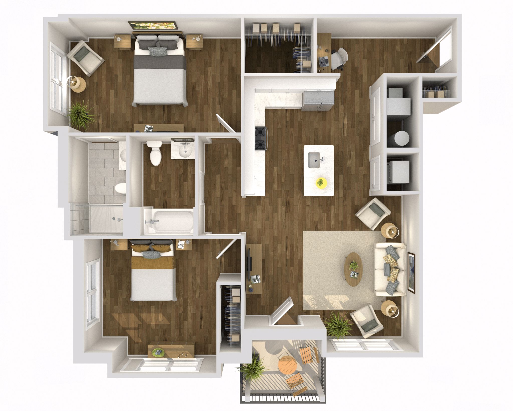 Bordentown Apartment: 6500 K Johnson Blvd