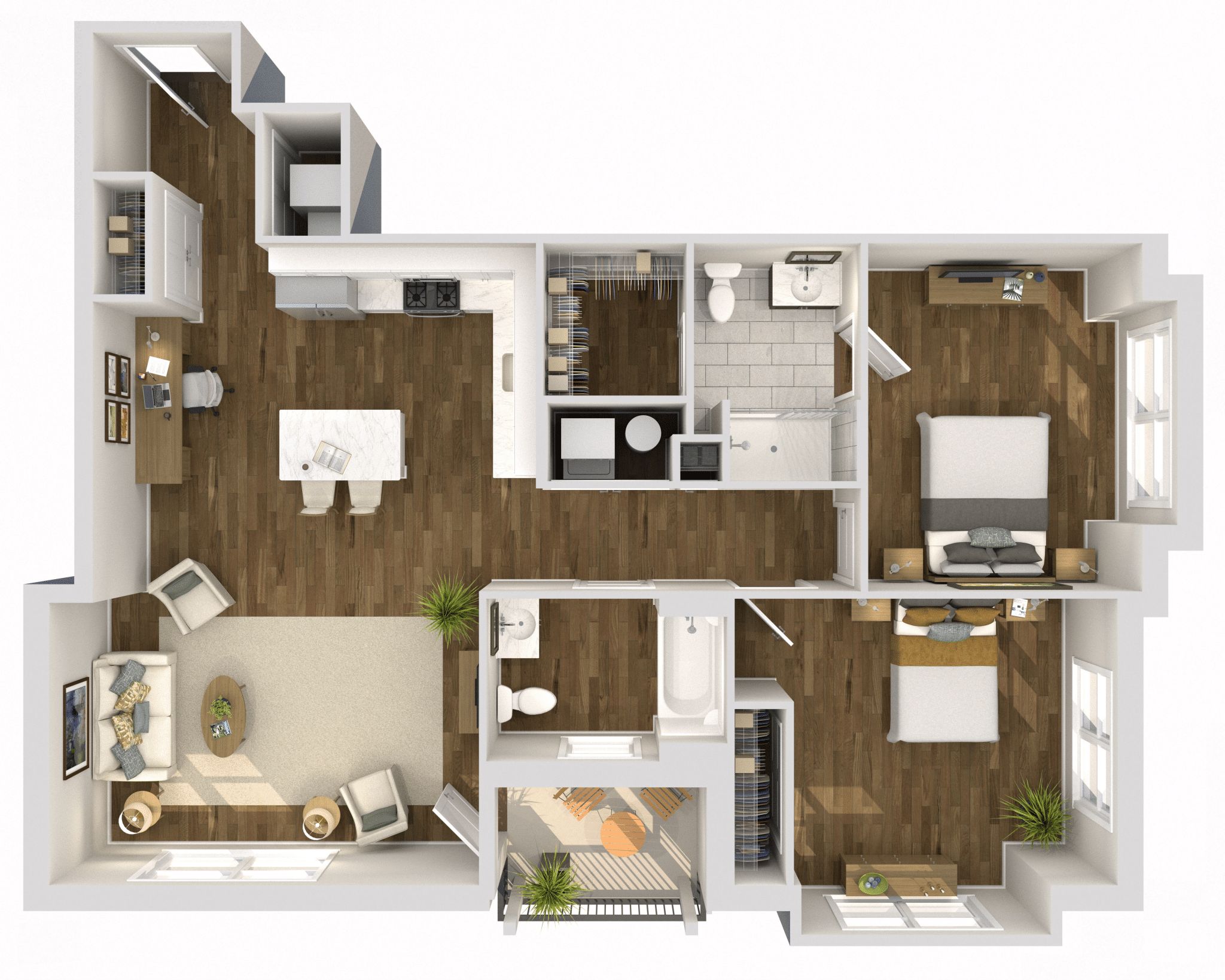 Bordentown Apartment: 6500 K Johnson Blvd