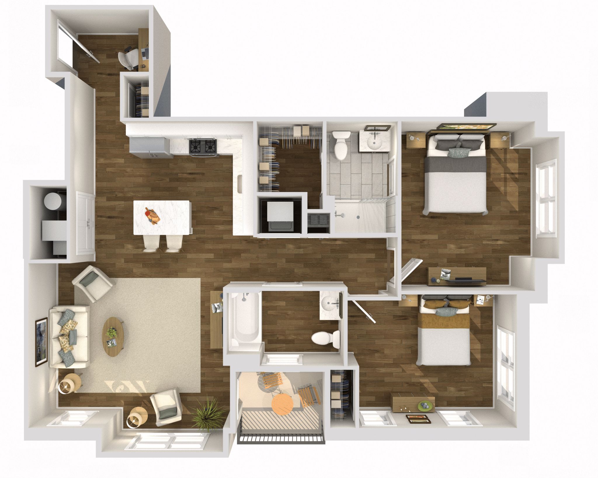 Bordentown Apartment: 6500 K Johnson Blvd