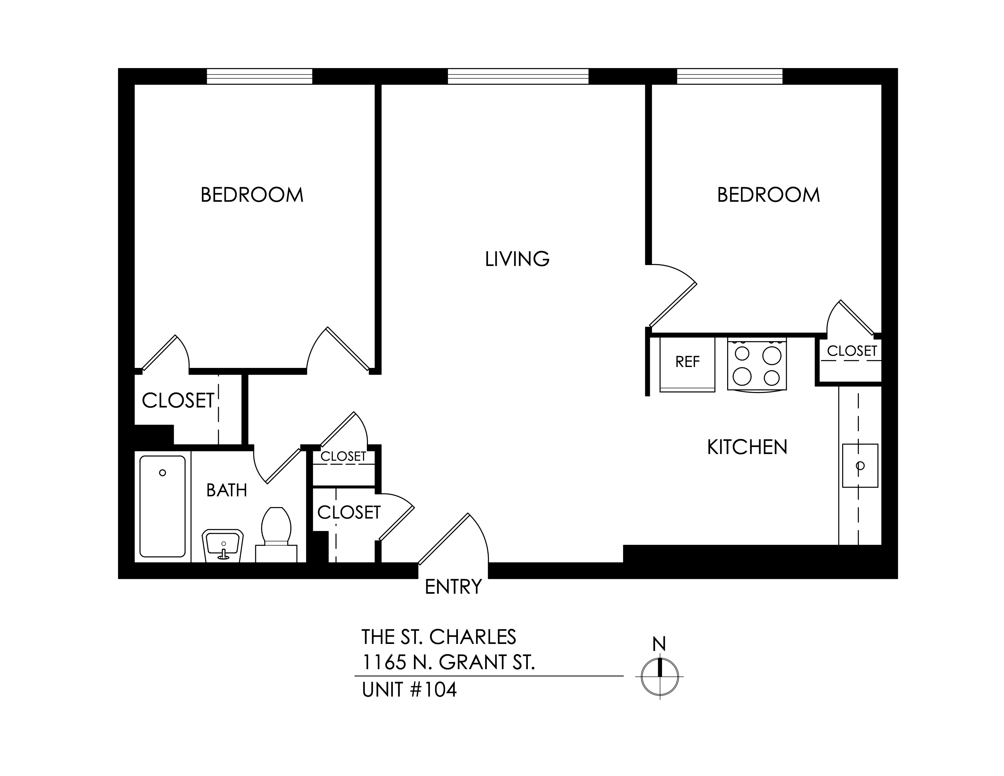 Denver Apartment: 1165 N Grant St