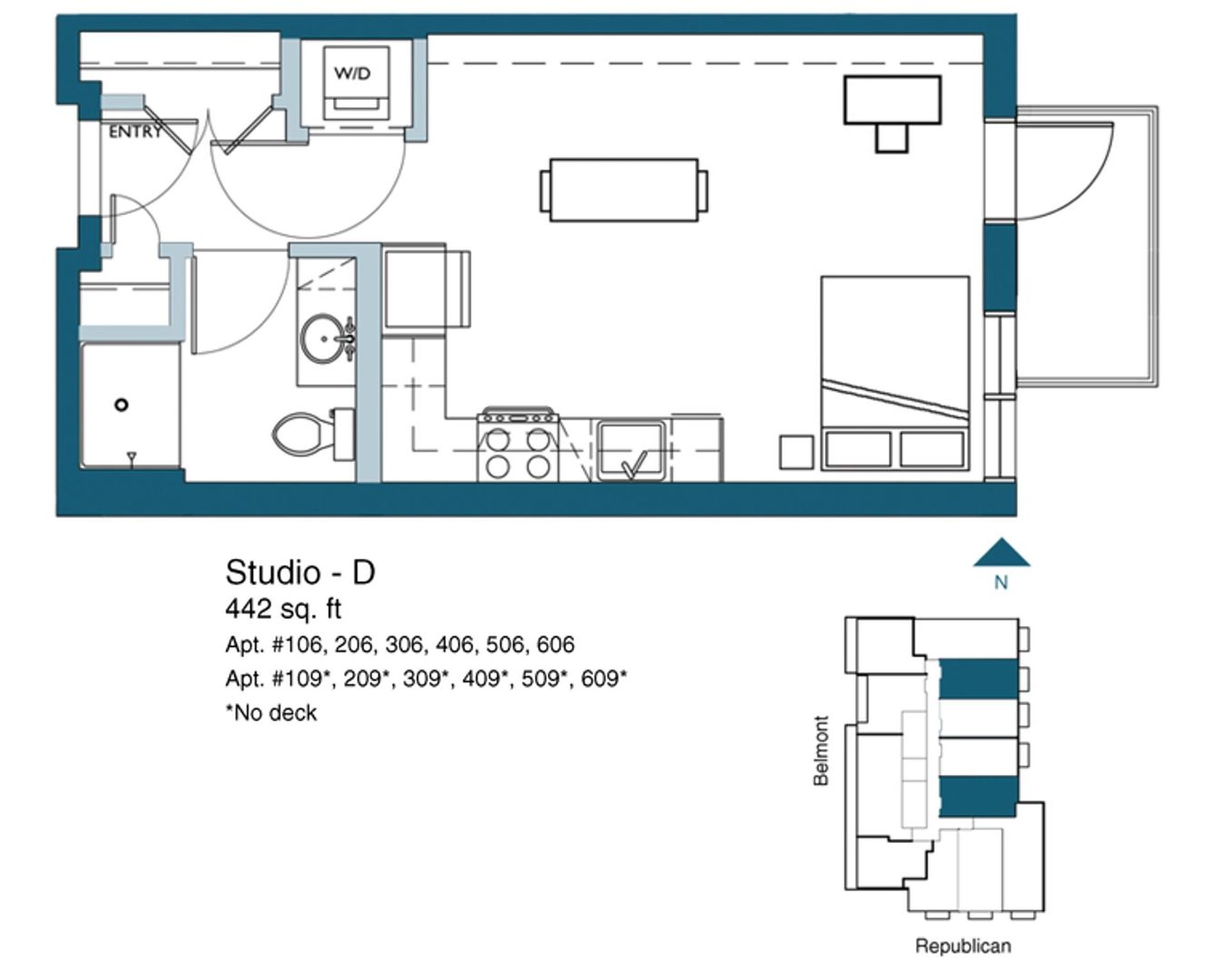 Seattle Apartment: 500 Belmont Ave E
