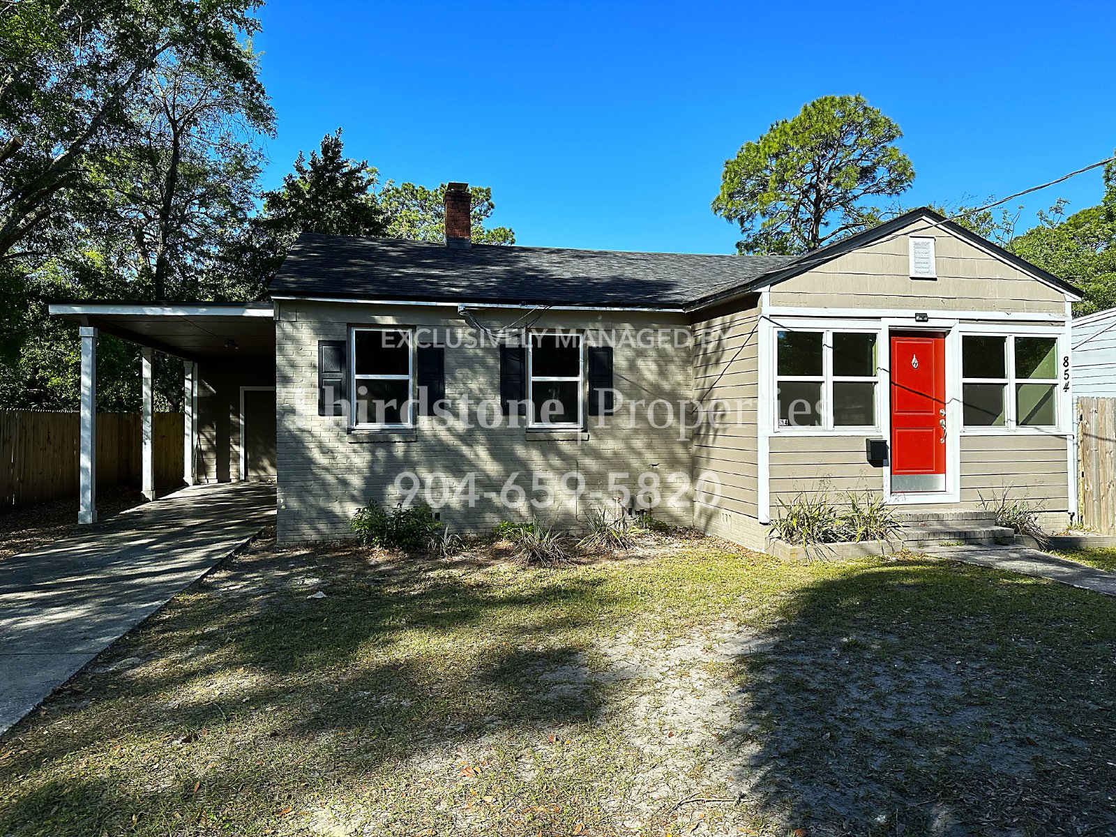 Jacksonville House: 854 Bunker Hill Boulevard