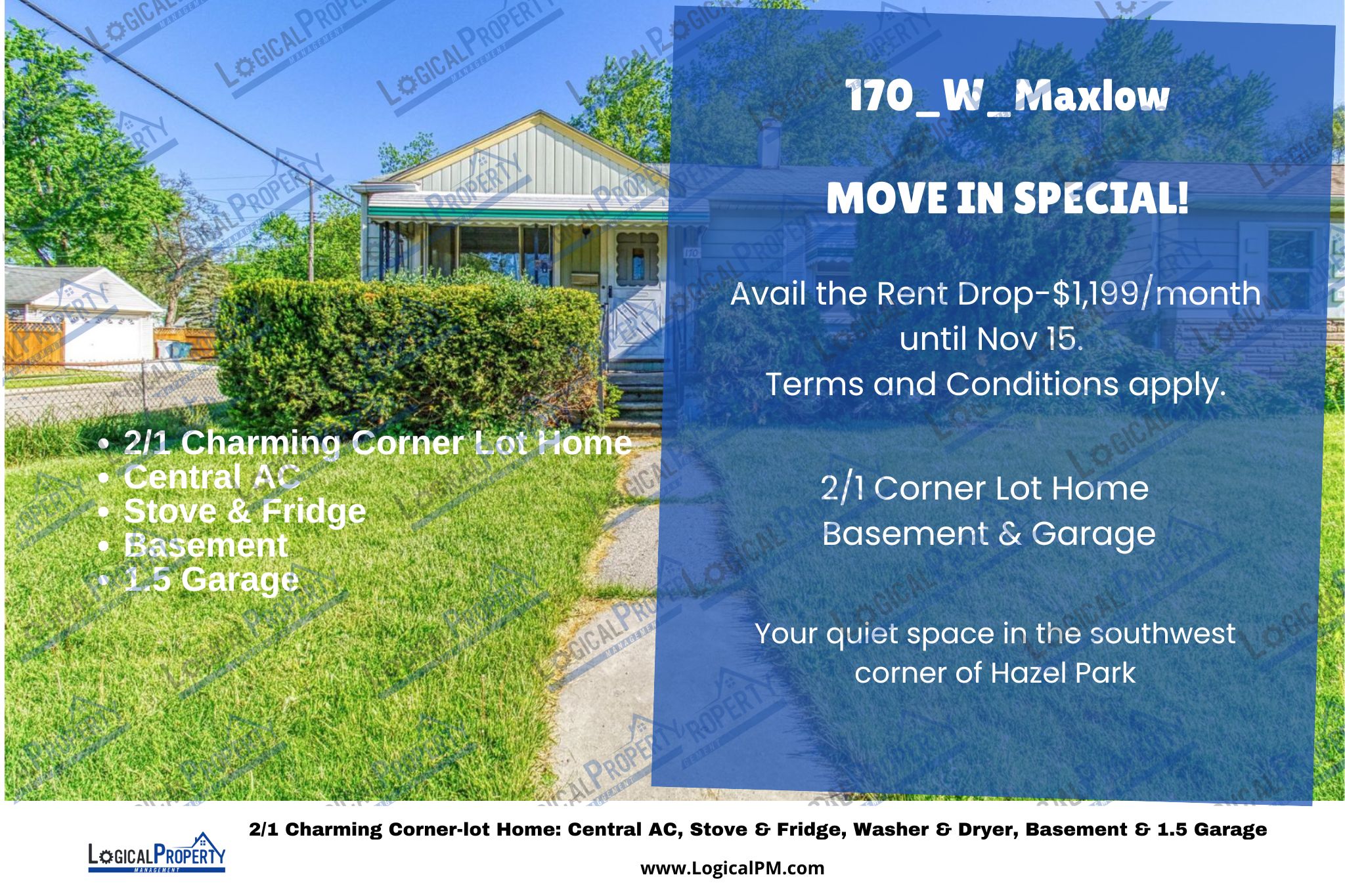 Hazel Park Condo: 170 W Maxlow Ave