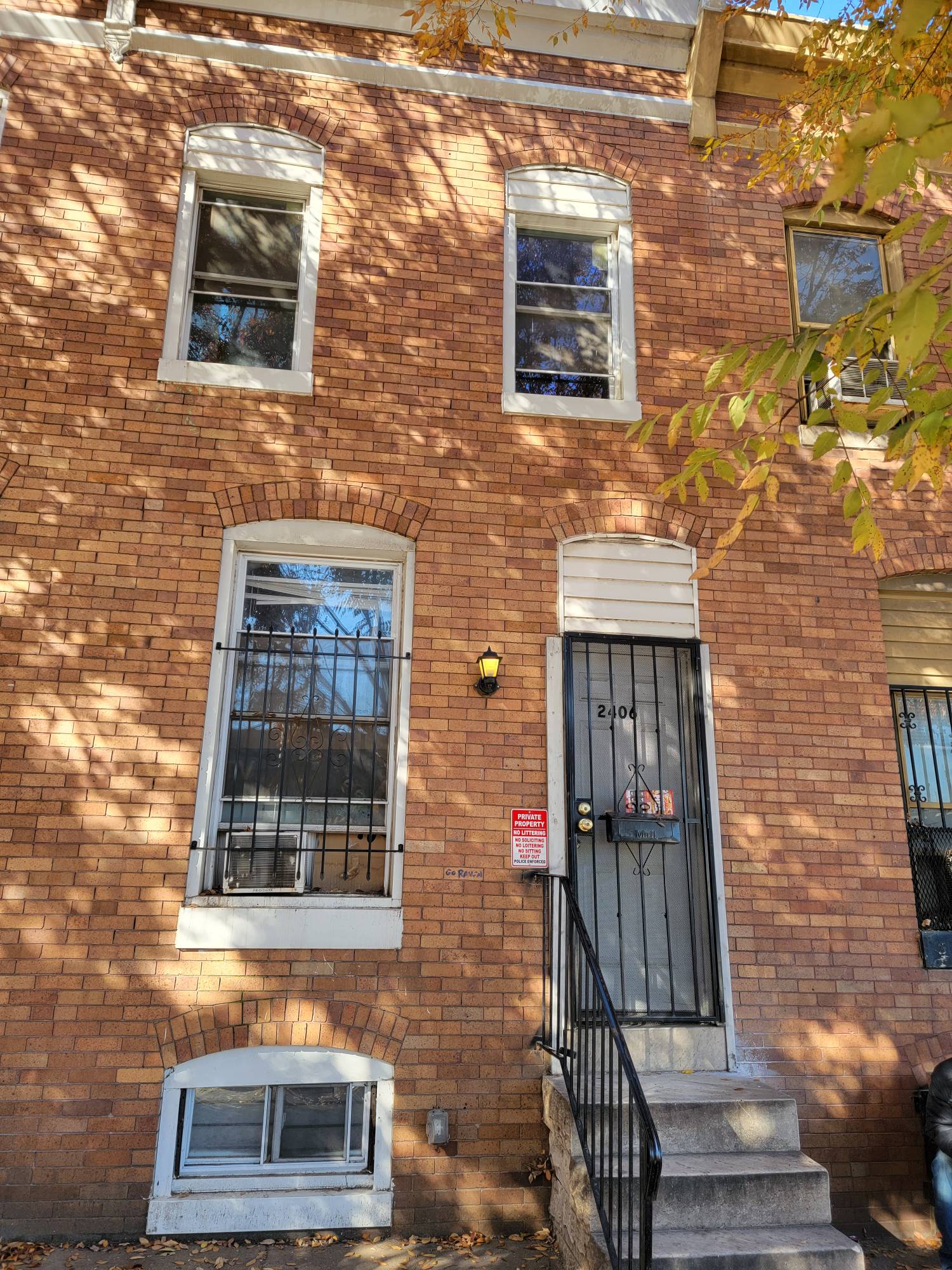 Baltimore Townhome: 2406 Wilkens Ave