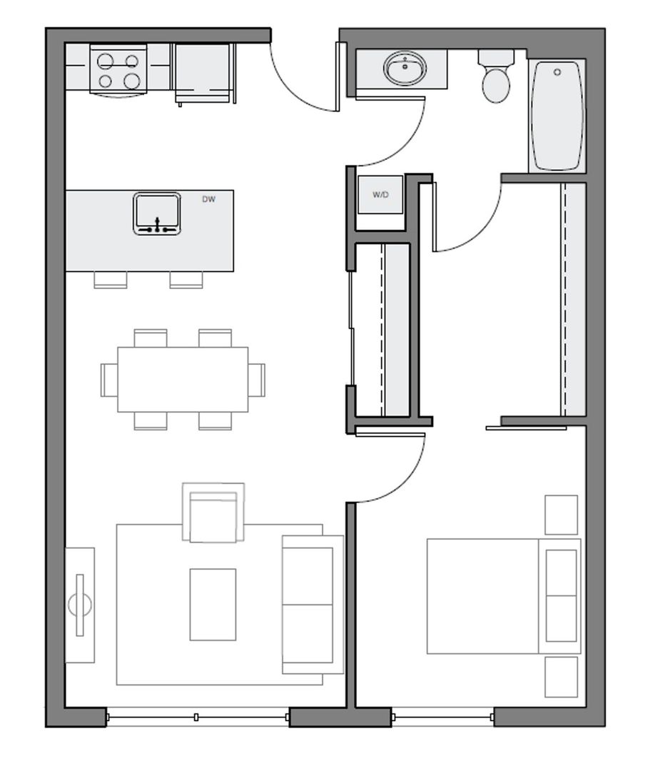Seattle Apartment: 3200 16th Ave W
