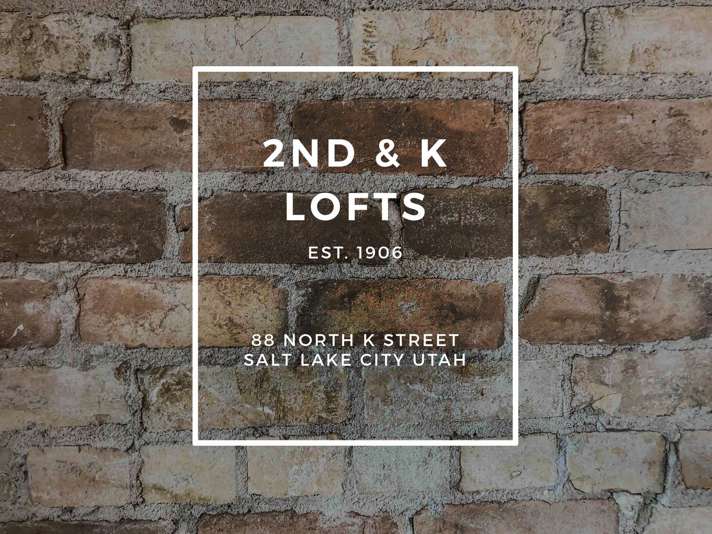 Salt Lake City Apartment: 88 K St