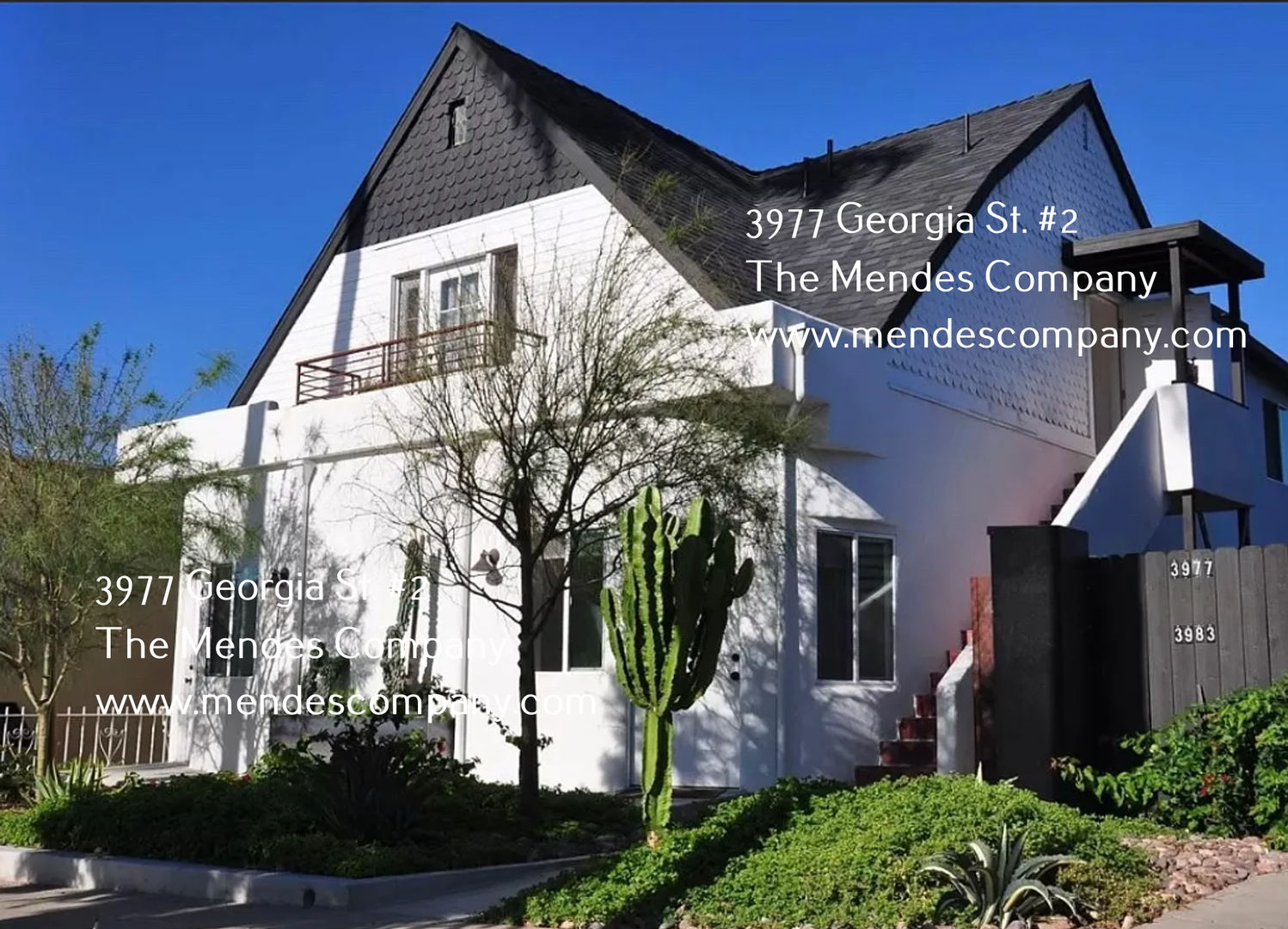 San Diego Condo: 3977 Georgia St. -