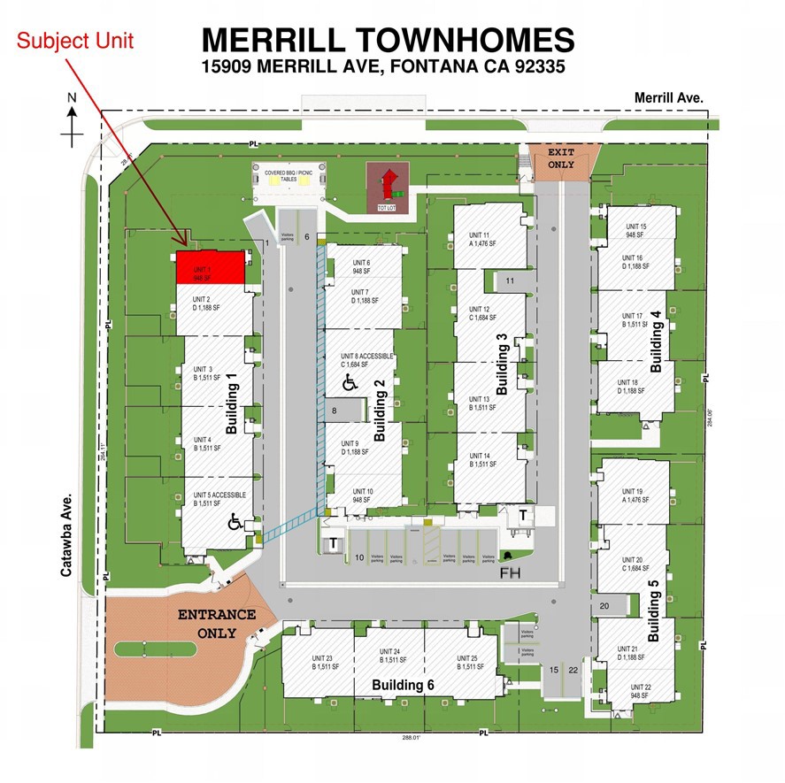 Fontana Condo: 15909 Merrill Avenue