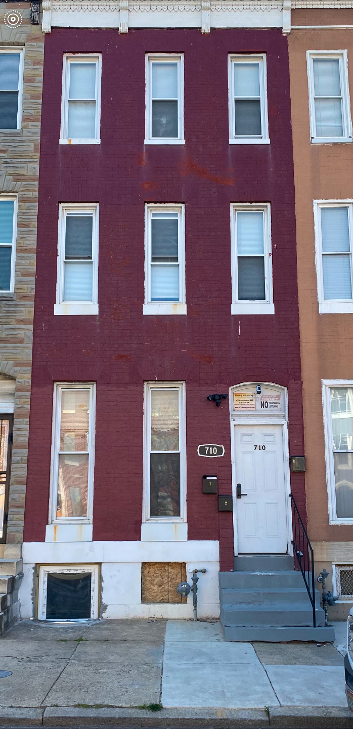Baltimore Townhome: 710 N Fulton Ave