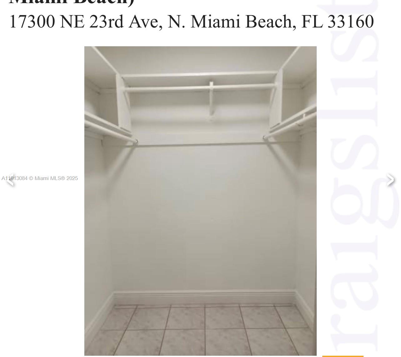 North Miami Beach Condo: 17300 Northeast 23rd Avenue