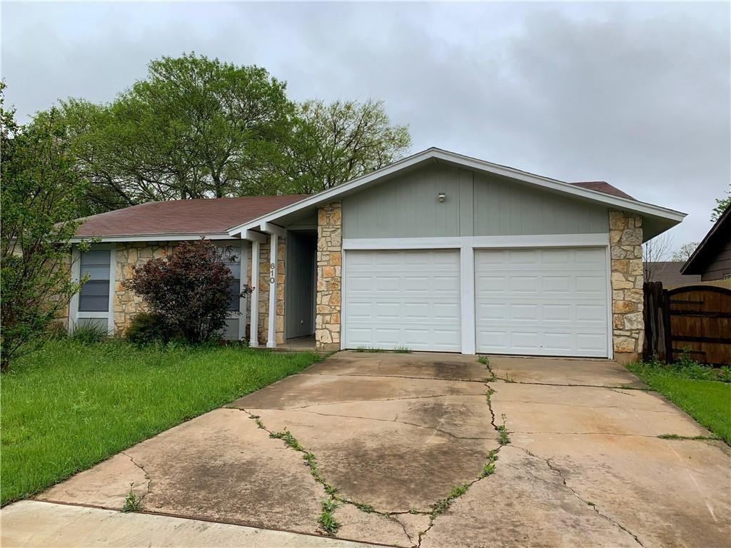 Round Rock Condo: 610 Buckskin Drive
