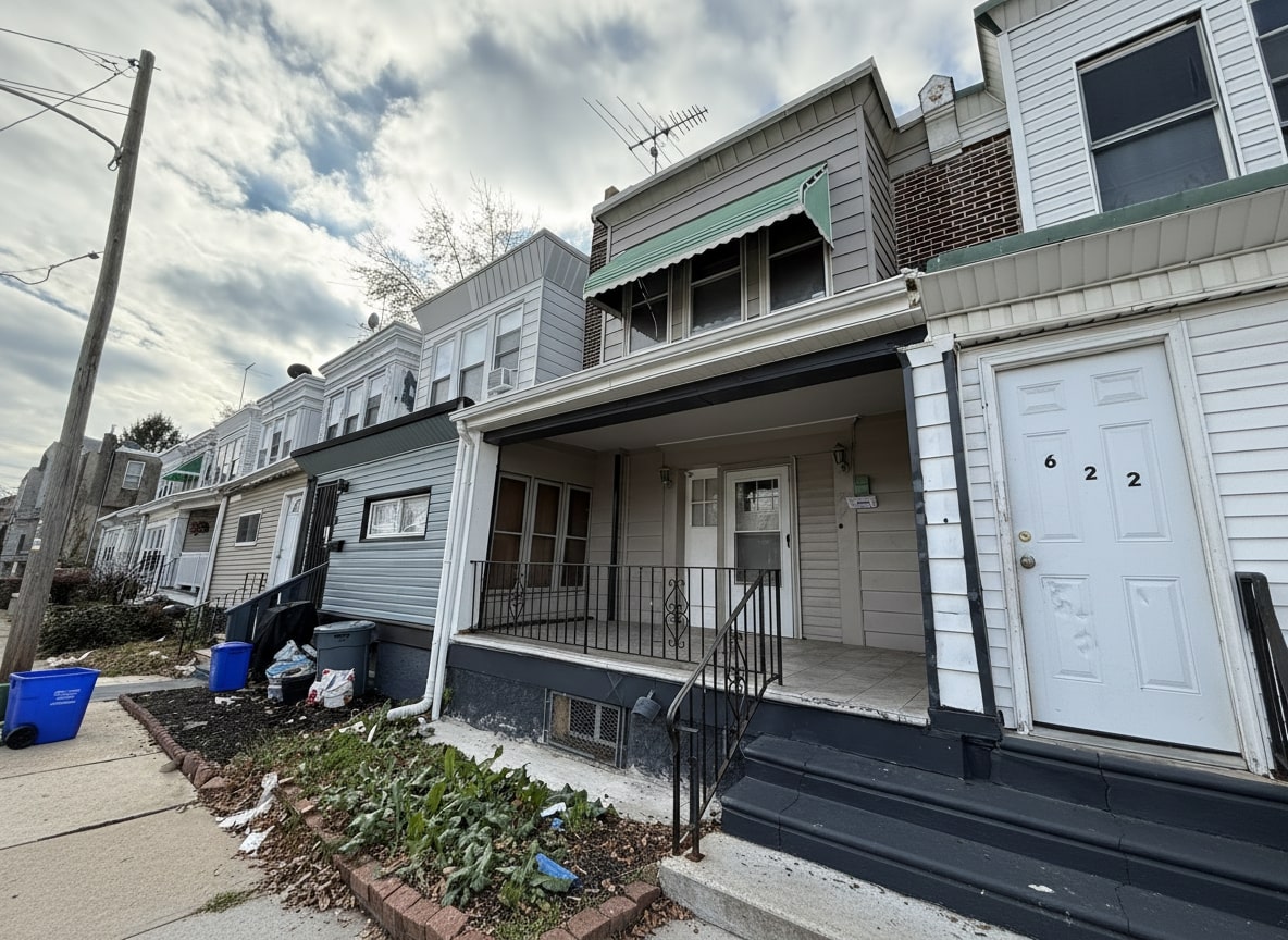 Philadelphia Townhome: 620 n Wilton