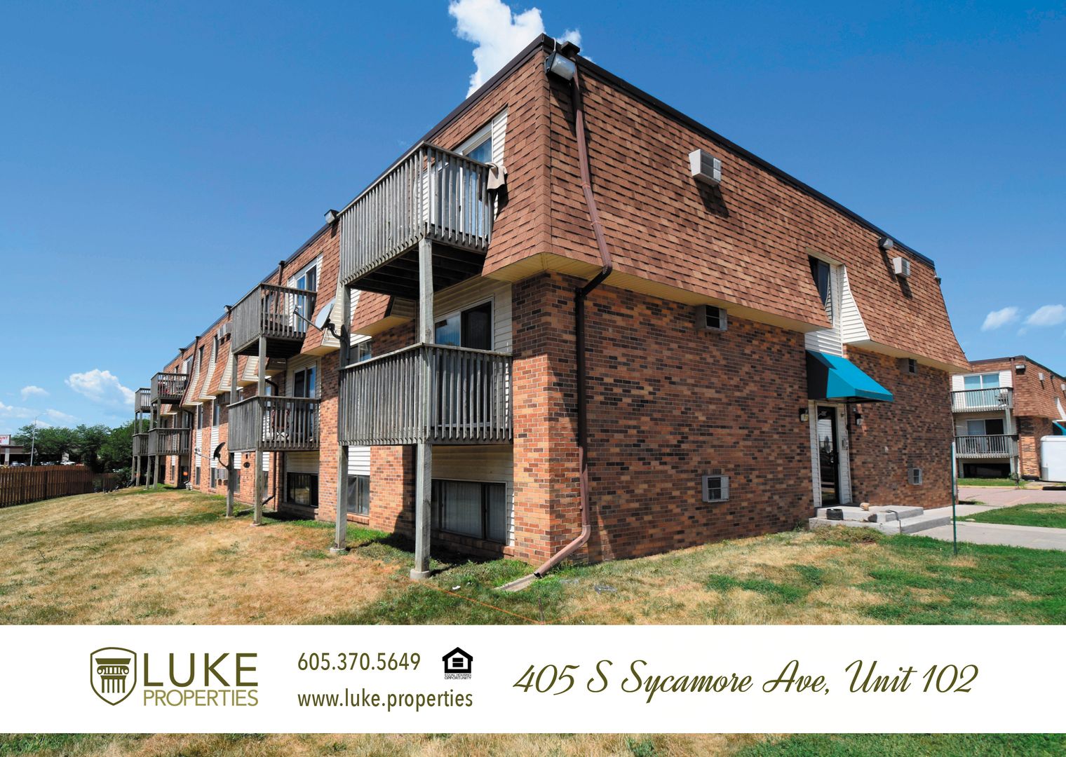 Sioux Falls Condo: 405 S Sycamore Ave & Garage 2