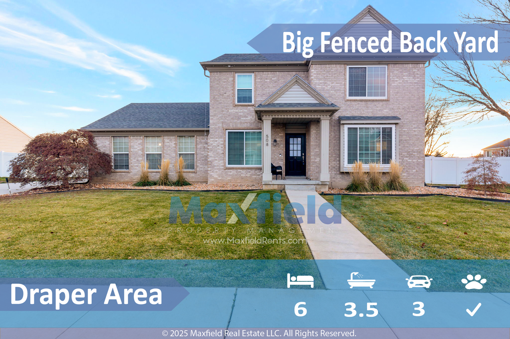 Draper House: 508 E High Berry Ln