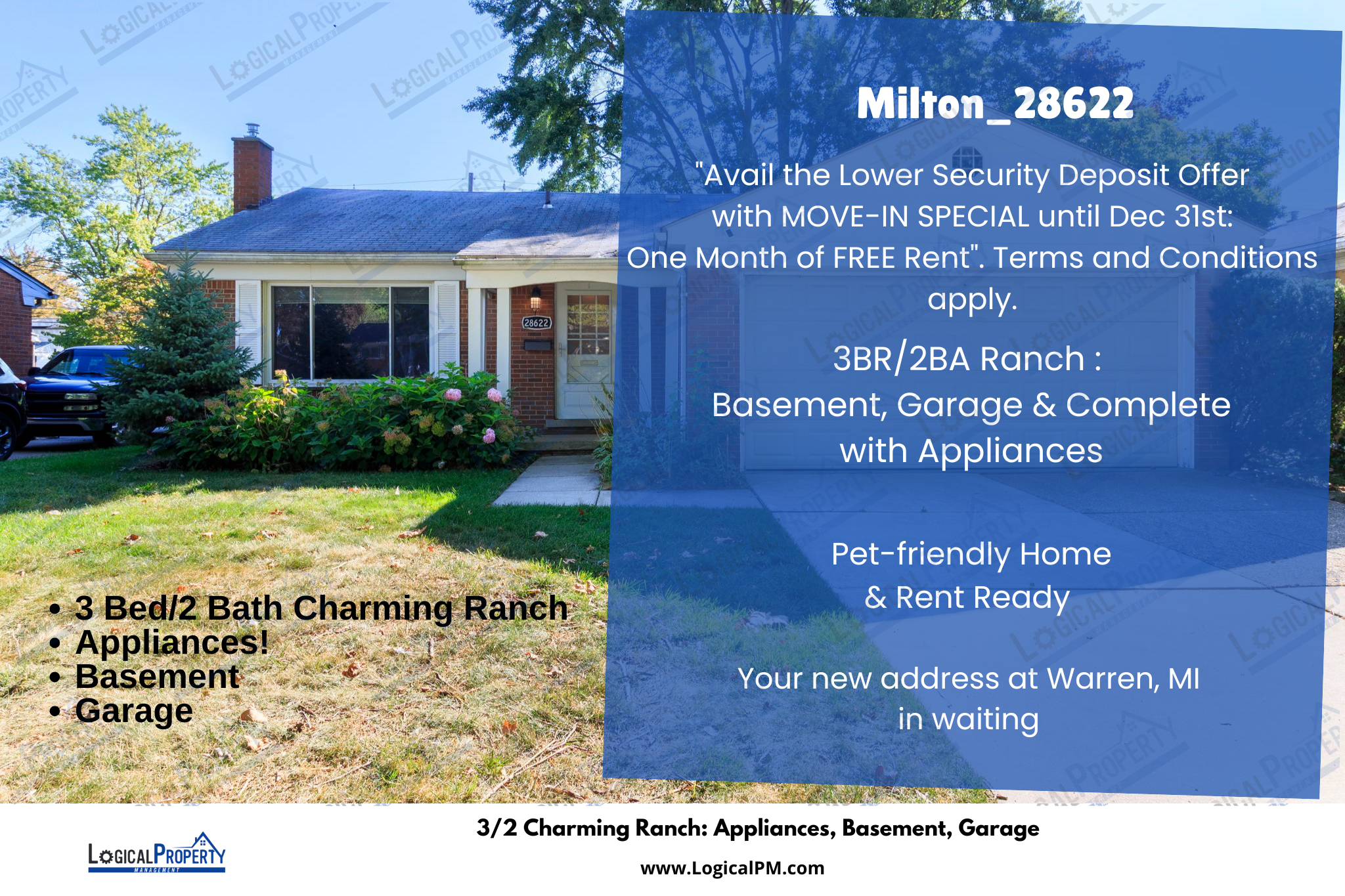 Warren Condo: 28622 Milton Ave