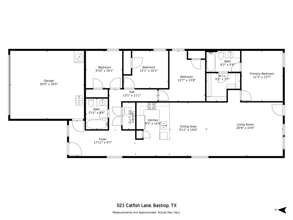 Bastrop Condo: 1123 Catfish Lane