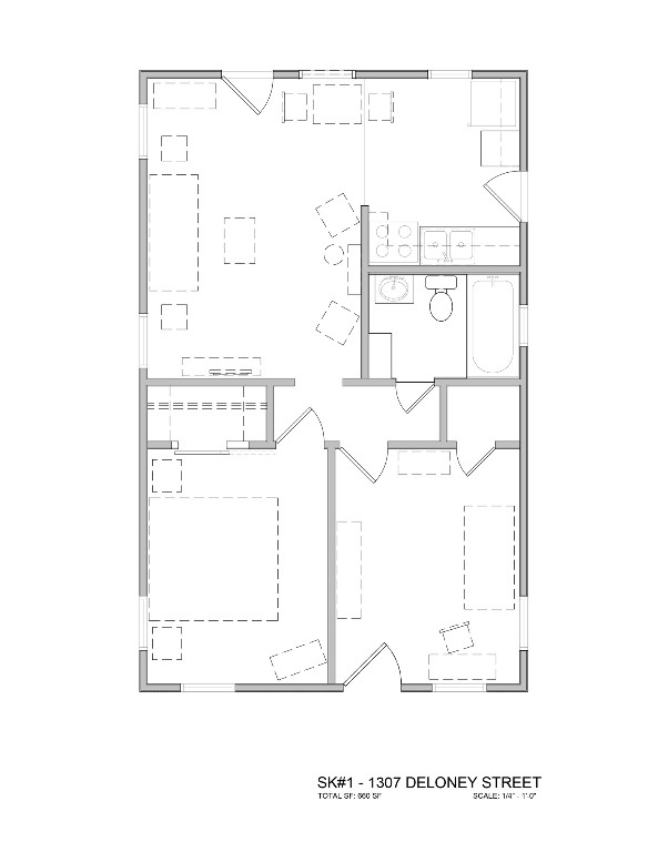 Austin Condo: 1307 Deloney Street