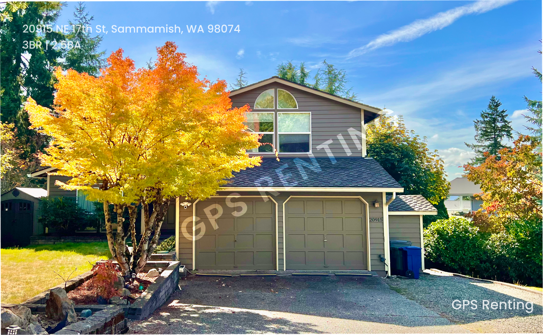 Sammamish House: 20915 NE 17th St,