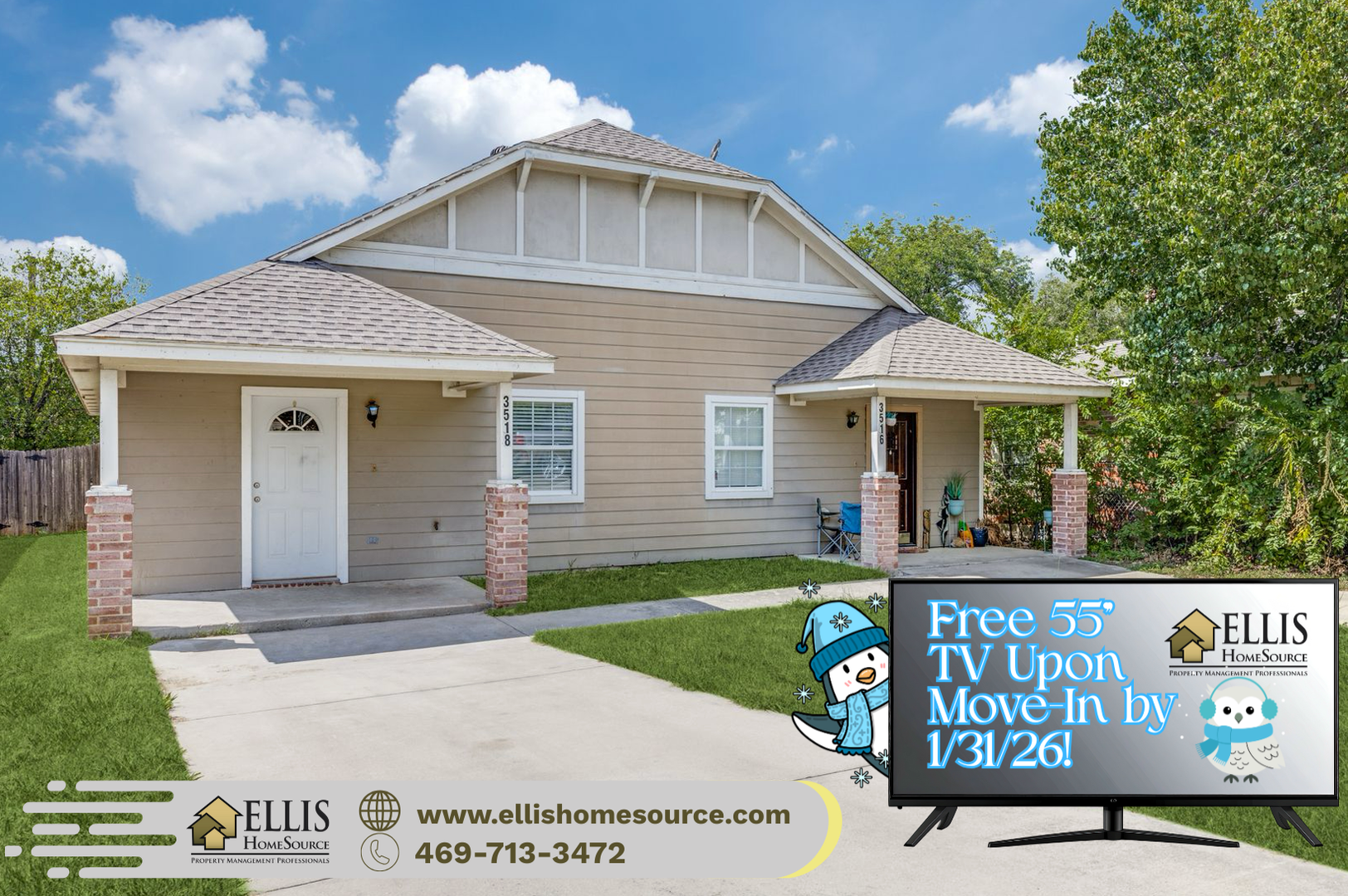 Fort Worth Townhome: 3518 8th Ave