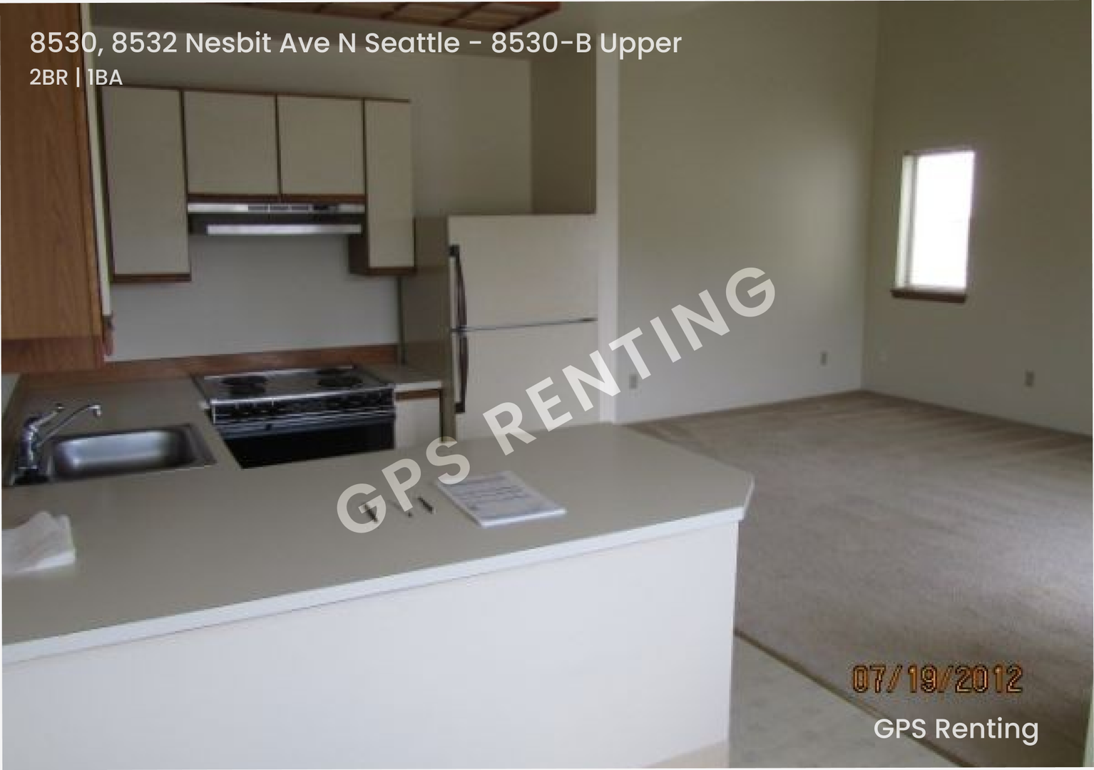 Seattle Townhome: 8530 B Nesbit Ave N.