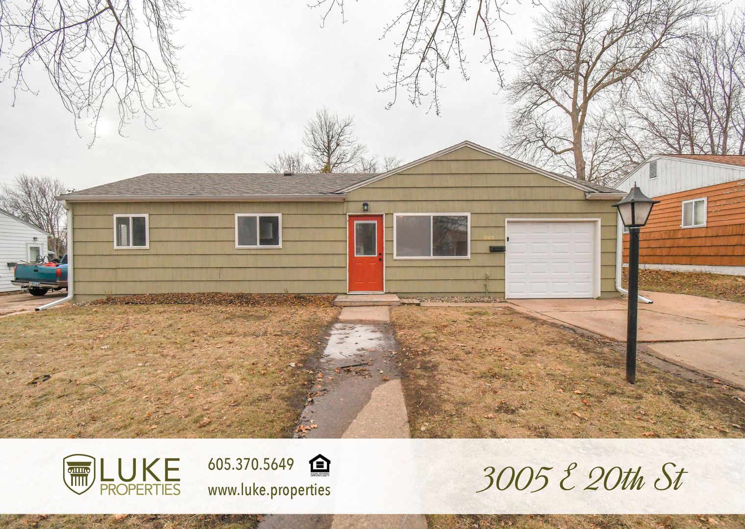 Sioux Falls House: 3005 E 20th St