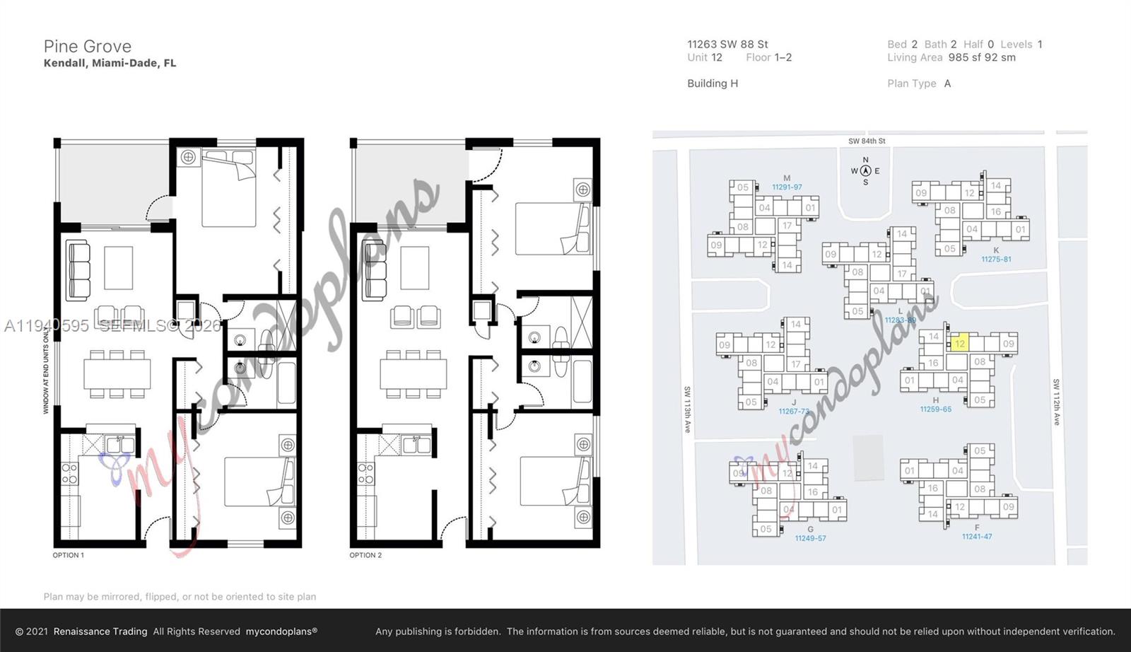 Miami Condo: 11263 Southwest 88th Street