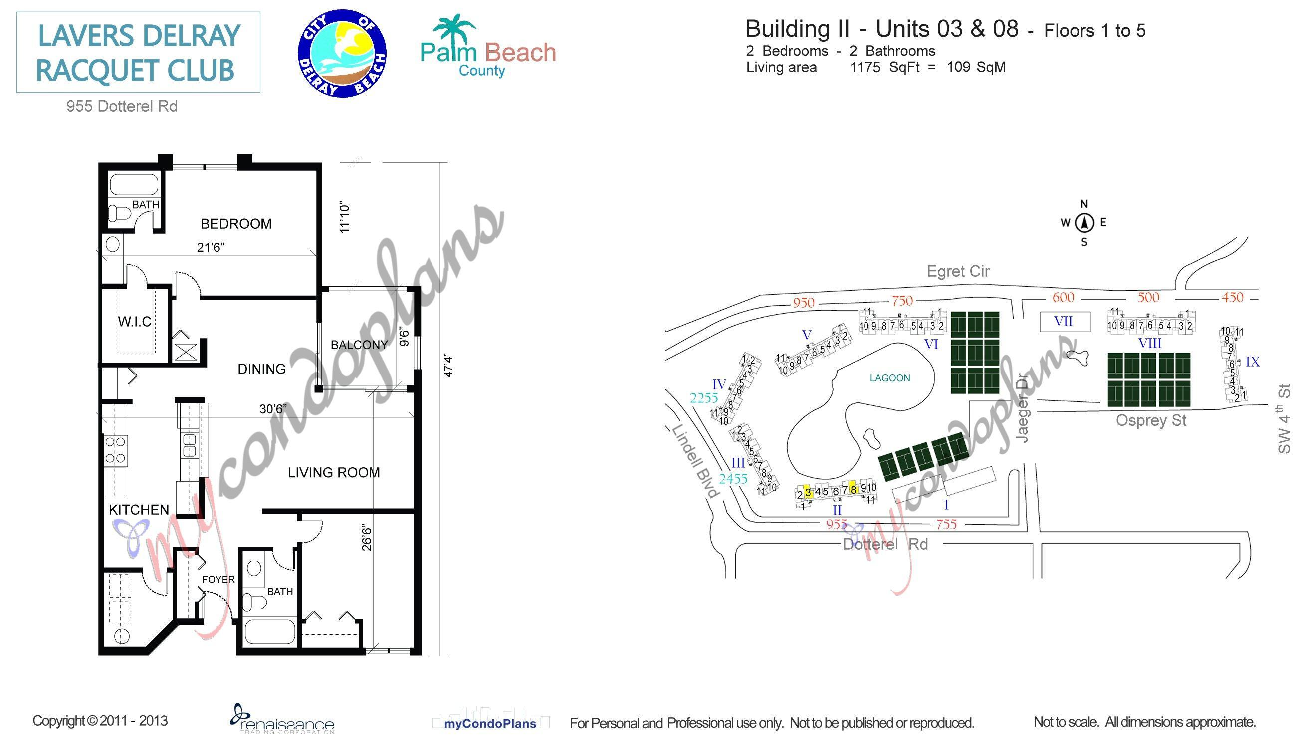 Delray Beach Condo: 955 Dotterel Road
