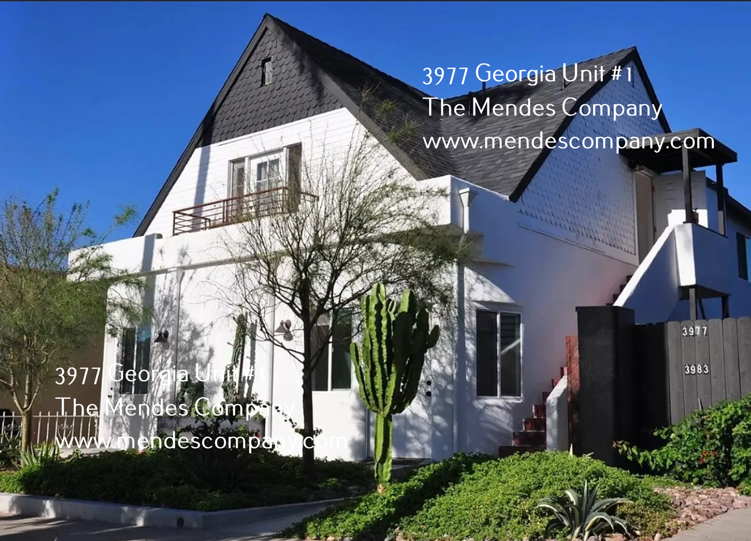 San Diego Condo: 3977 Georgia St. -